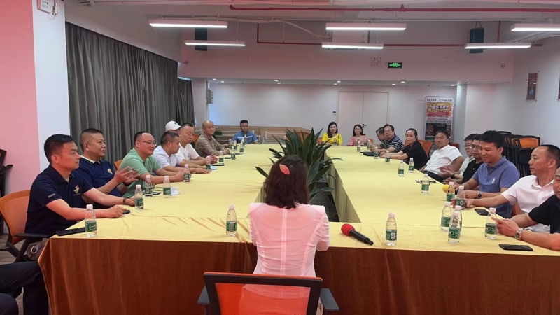 廣東省四川廣元商會(huì)領(lǐng)導(dǎo)走訪禮至集團(tuán)